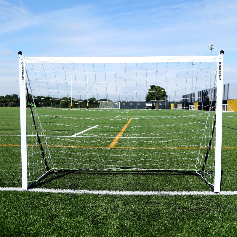 Futbalová bránka QuickPlay Kickster Elite 183 x 122 cm čierna/biela