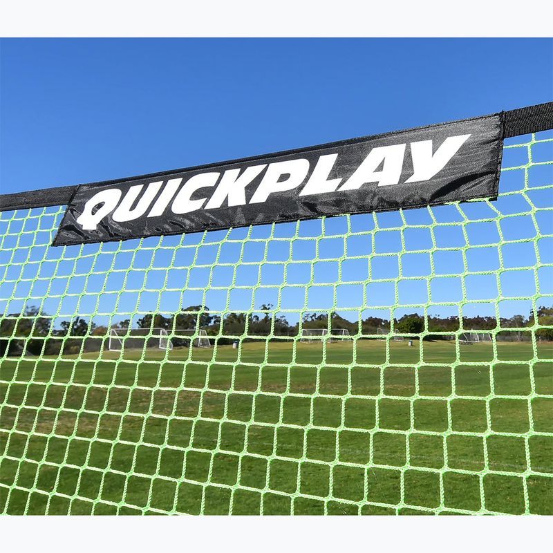 Rebounder QuickPlay Tekkers Dual Net 200 x 120 cm čierna/zelená 2