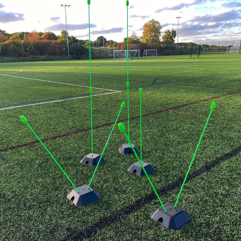 Tréningové tyče QuickPlay Agility Poles 10 ks green 3