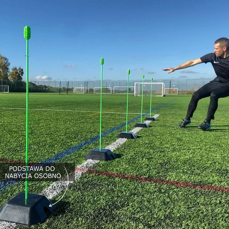 Tréningové tyče QuickPlay Agility Poles 10 ks green 5