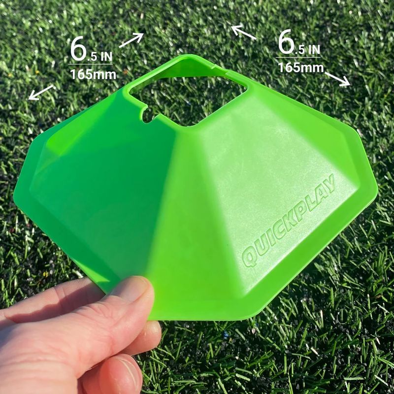 Tréningové kužele QuickPlay Training Cones 20 sks green 5