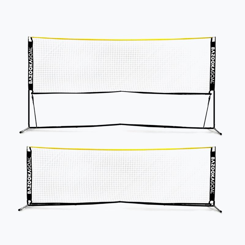 Bazookagoal Futbalová tenisová sieť 300 x 100/150 cm čierna 3267