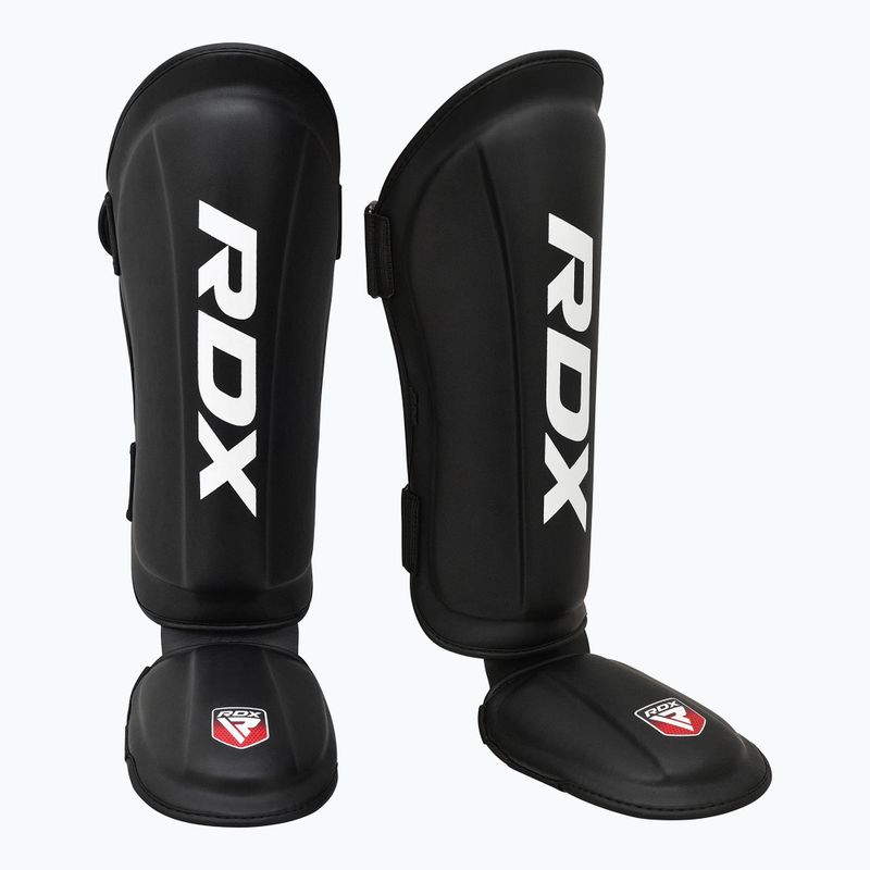 Chrániče holení a priehlavkov RDX T1 Shin Instep Guards black