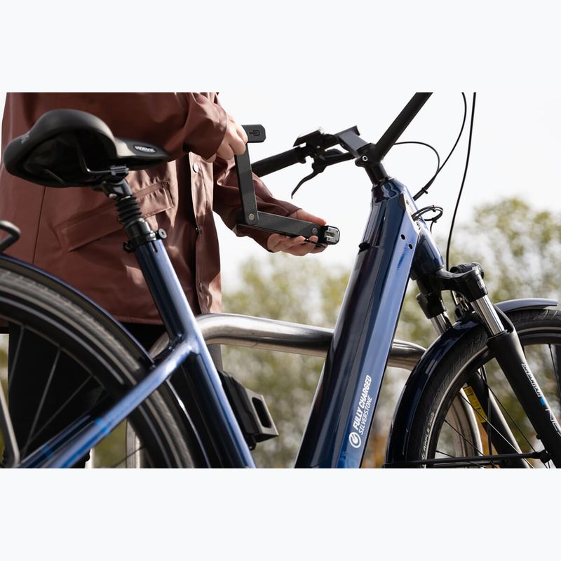 Zámok na bicykel Hiplok Switch čierny 7