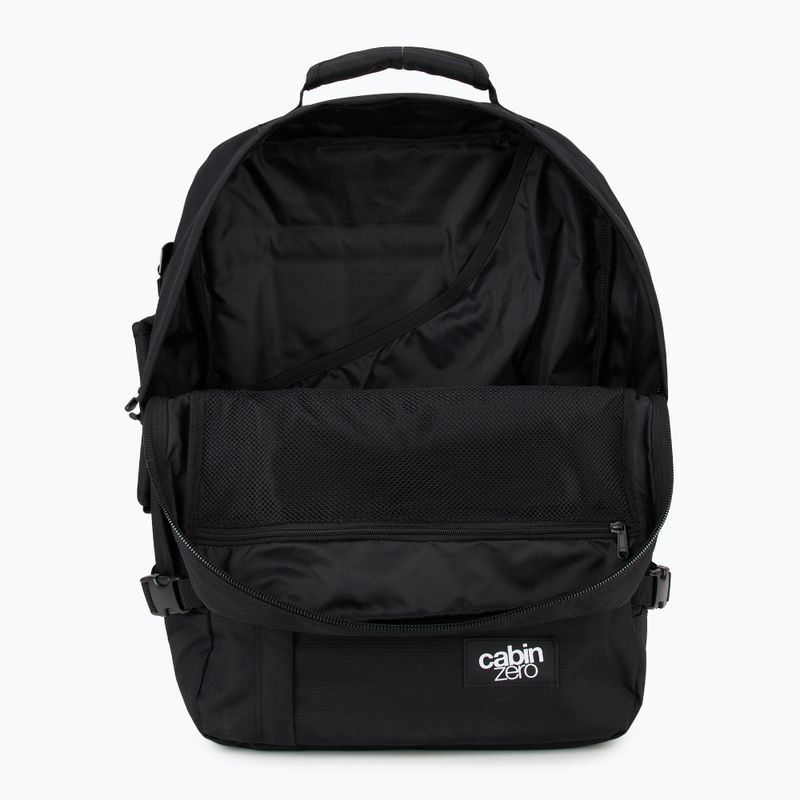 CabinZero Classic 44 l turistický batoh absolute black 4