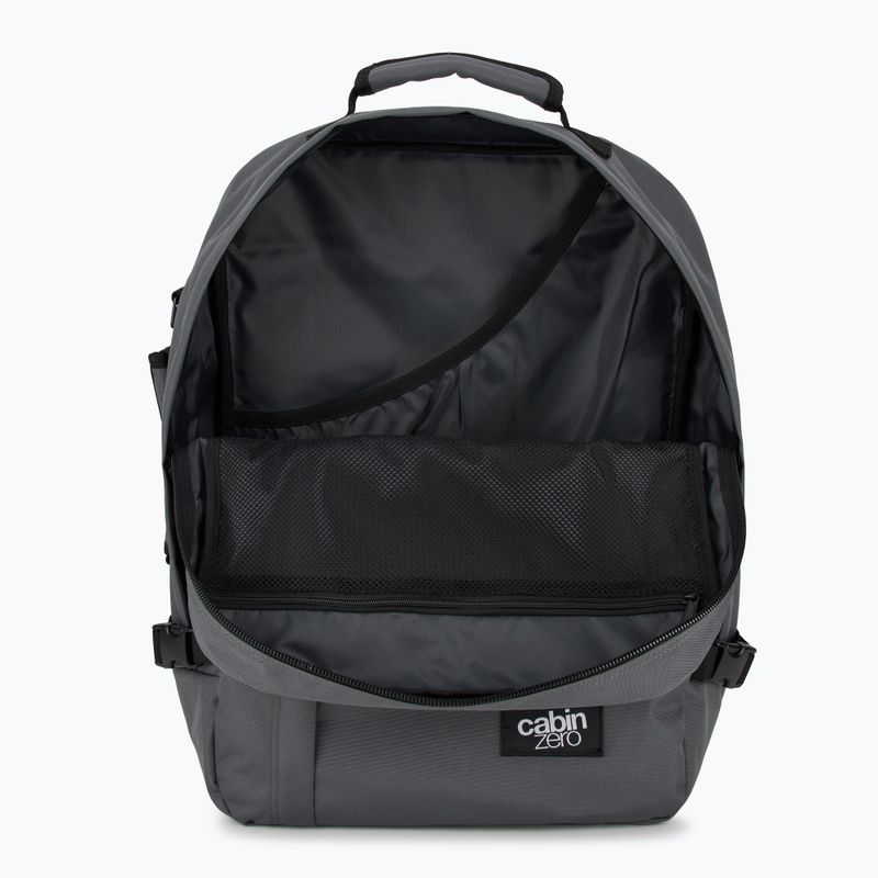 CabinZero Classic 44 l originálny šedý turistický batoh 4