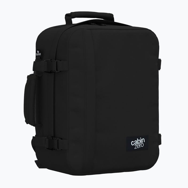 CabinZero Classic 28 l turistický batoh absolútne čierny 2