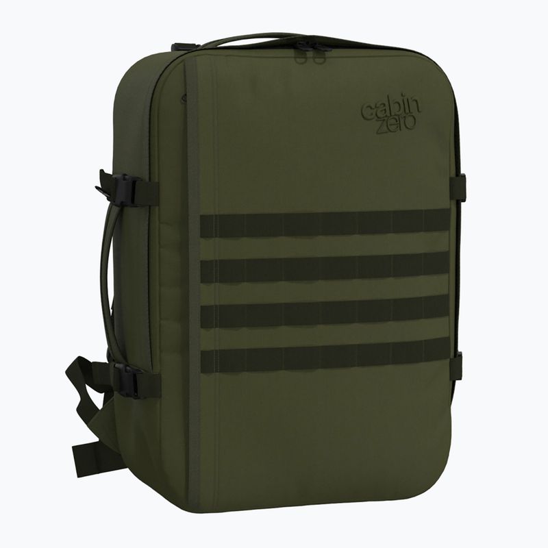 CabinZero Military 44 l zelený turistický batoh 2