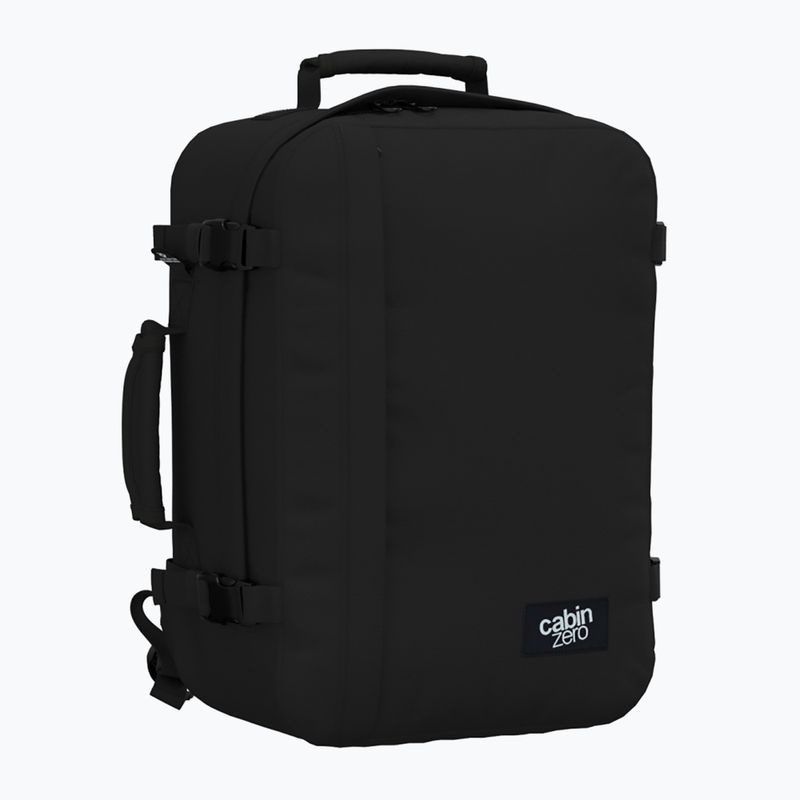 CabinZero Classic 36 l turistický batoh absolútne čierny 2