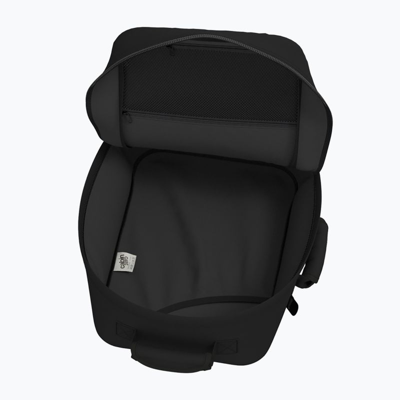 CabinZero Classic 36 l turistický batoh absolútne čierny 7