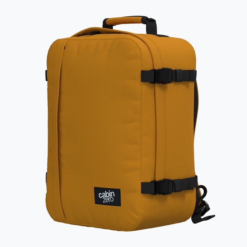 CabinZero Classic 36 l orange chill turistický batoh 4
