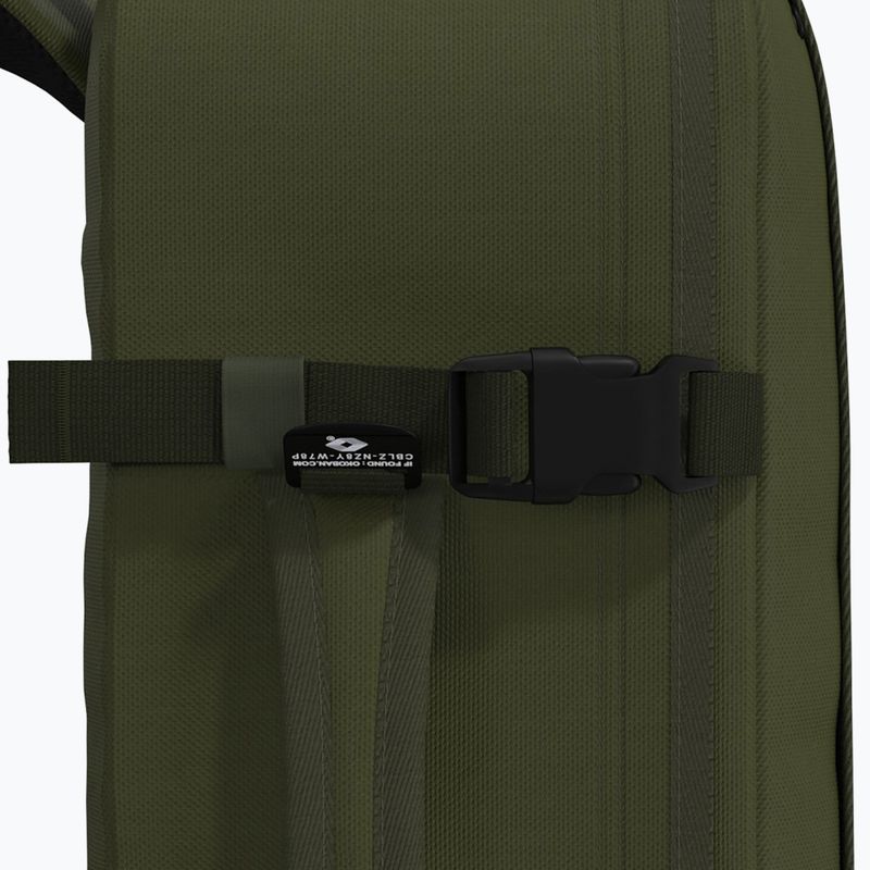 CabinZero Military 36 l turistický batoh zelený 9
