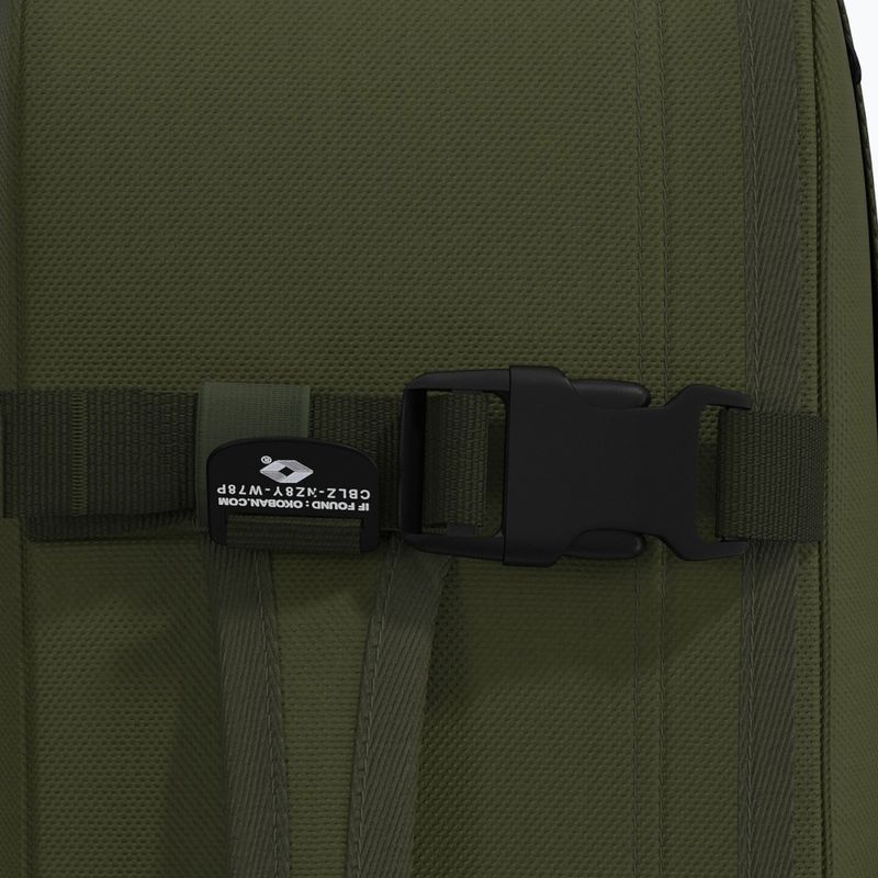 CabinZero Military 28 l turistický batoh zelený 9
