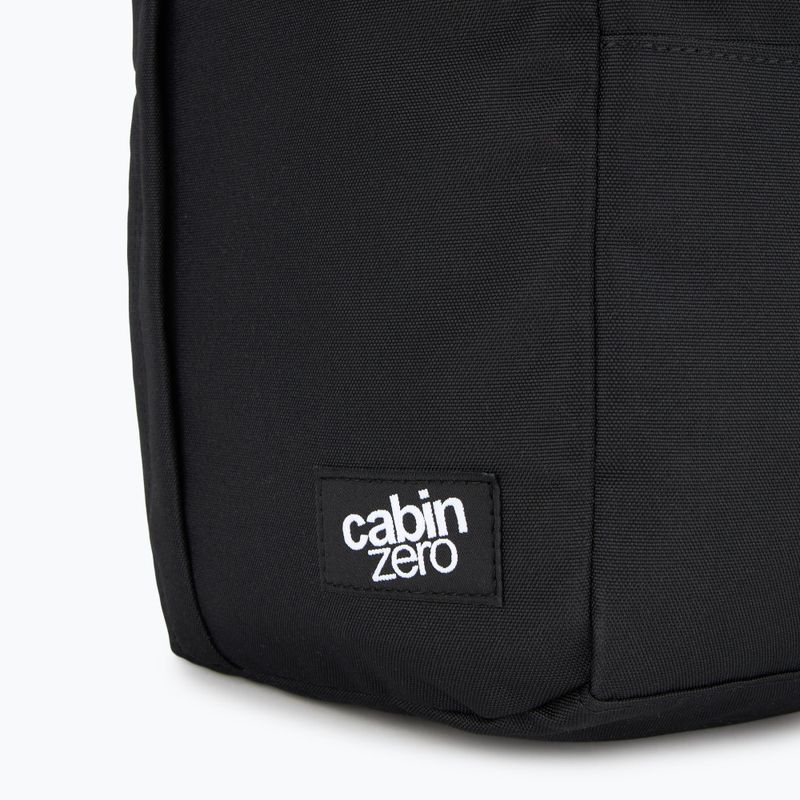CabinZero Flight 12 l mestský batoh absolute black 5