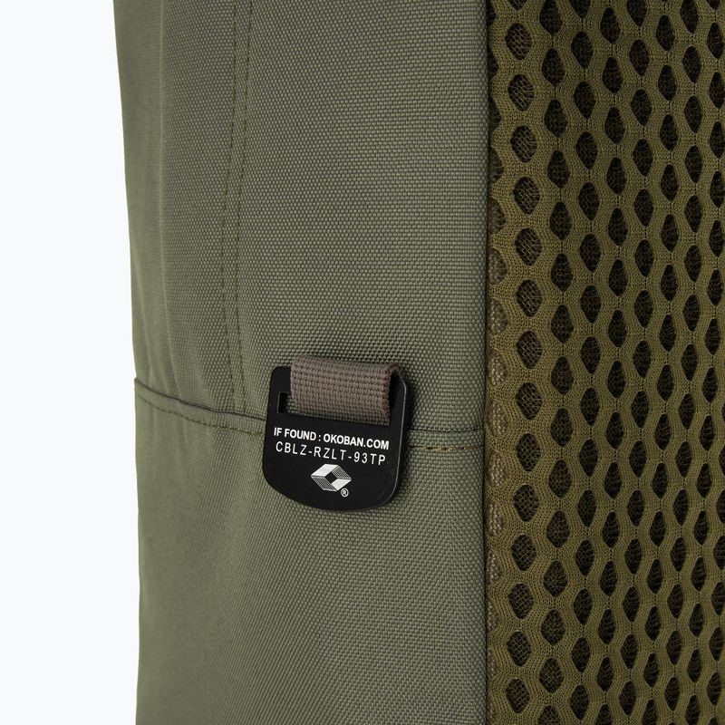 CabinZero Flight 12 l georgian khaki mestský batoh 6
