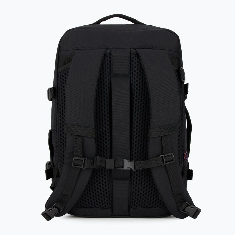 CabinZero Classic Plus 32 l turistický batoh absolútne čierny 3