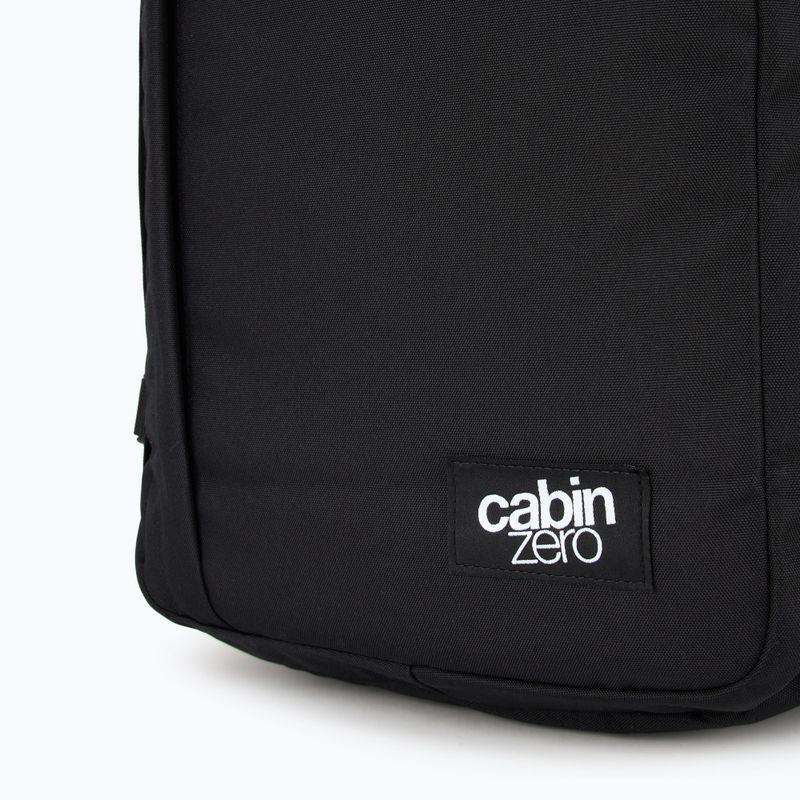 CabinZero Classic Plus 32 l turistický batoh absolútne čierny 6