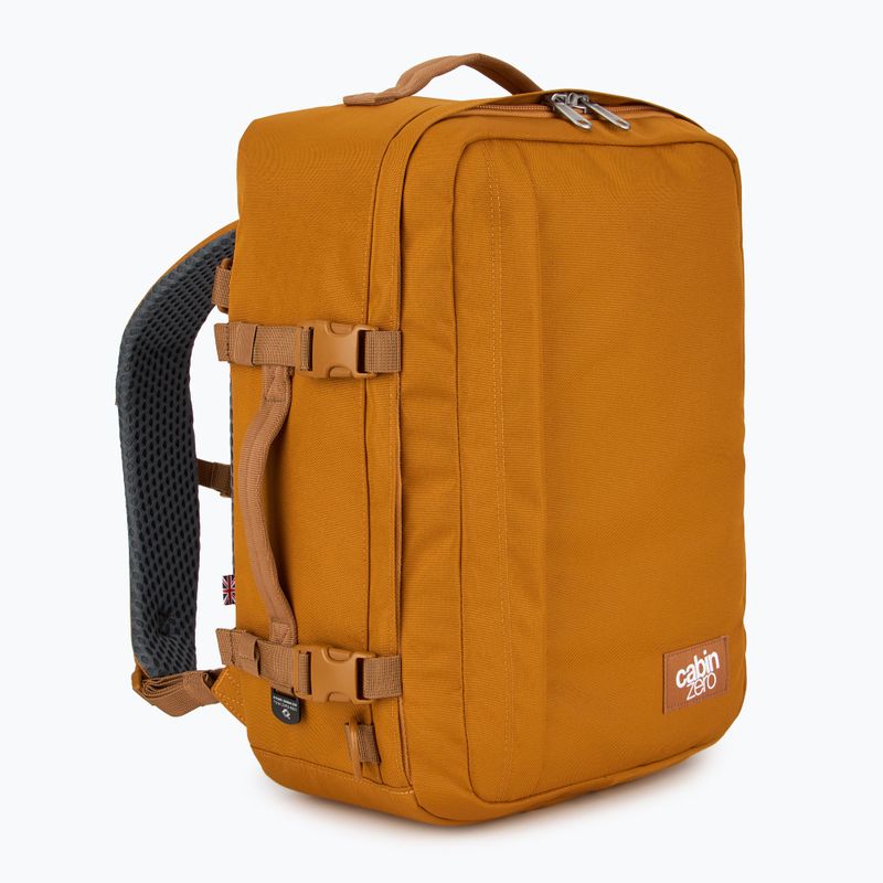 CabinZero Classic Plus 32 l orange chill turistický batoh 2