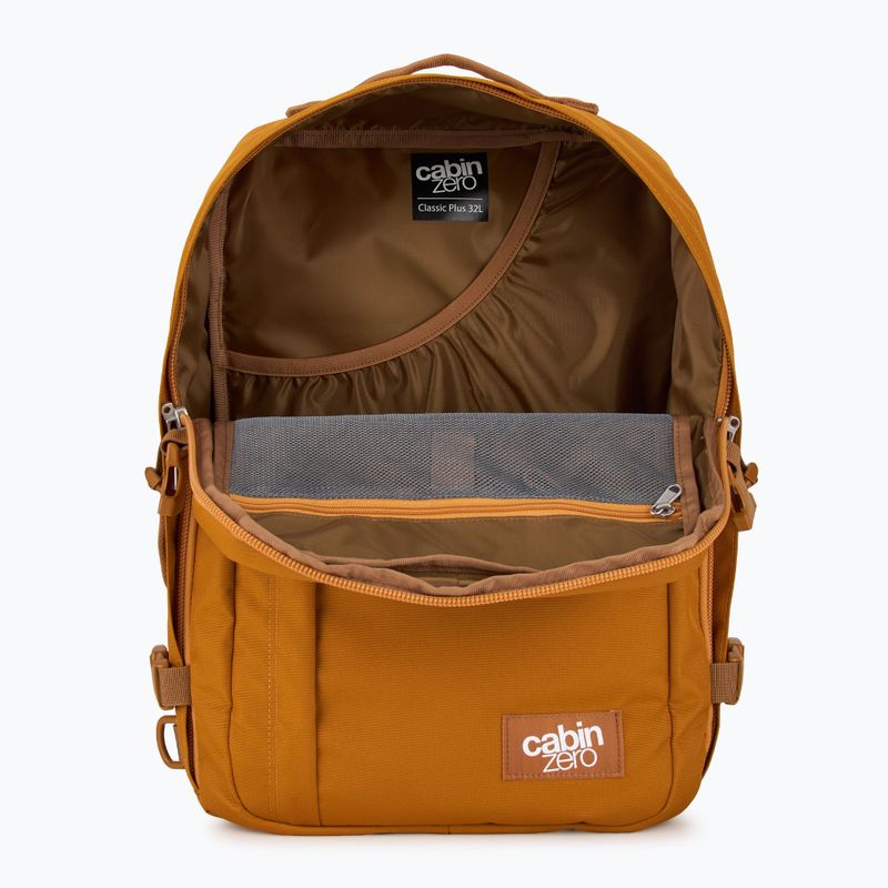 CabinZero Classic Plus 32 l orange chill turistický batoh 4