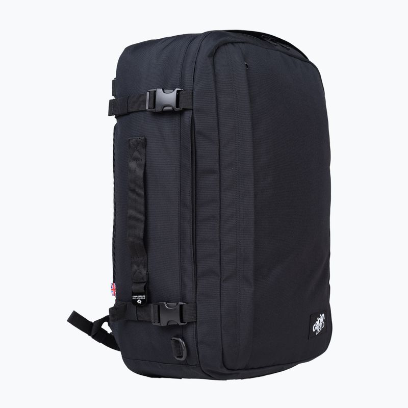 CabinZero Classic Plus 42 l turistický batoh absolútne čierny 2