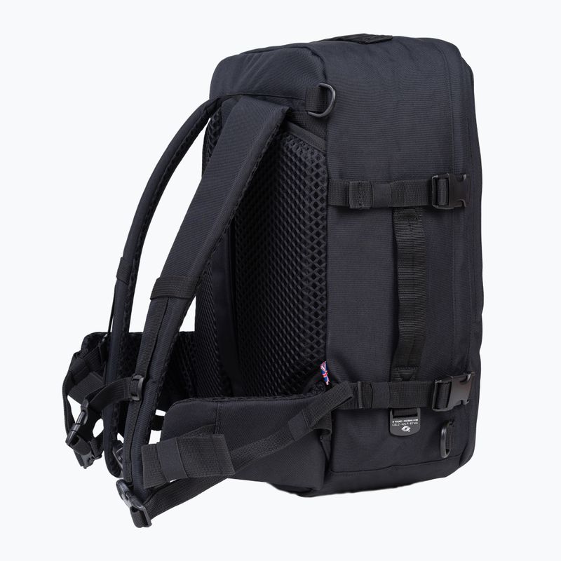 CabinZero Classic Pro 32 l absolútne čierny turistický batoh 4