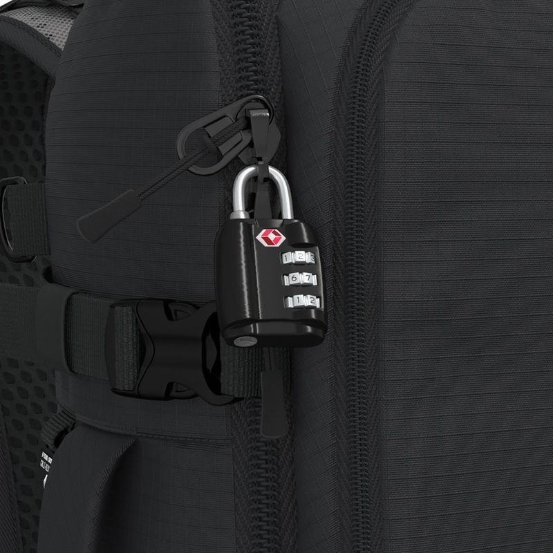 CabinZero Adventure Pro 32 l turistický batoh absolútne čierny 9