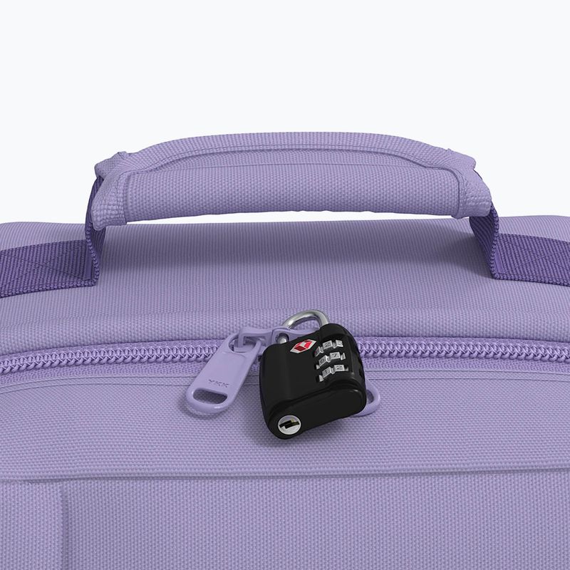 CabinZero Classic 44 l smokey violet turistický batoh 8