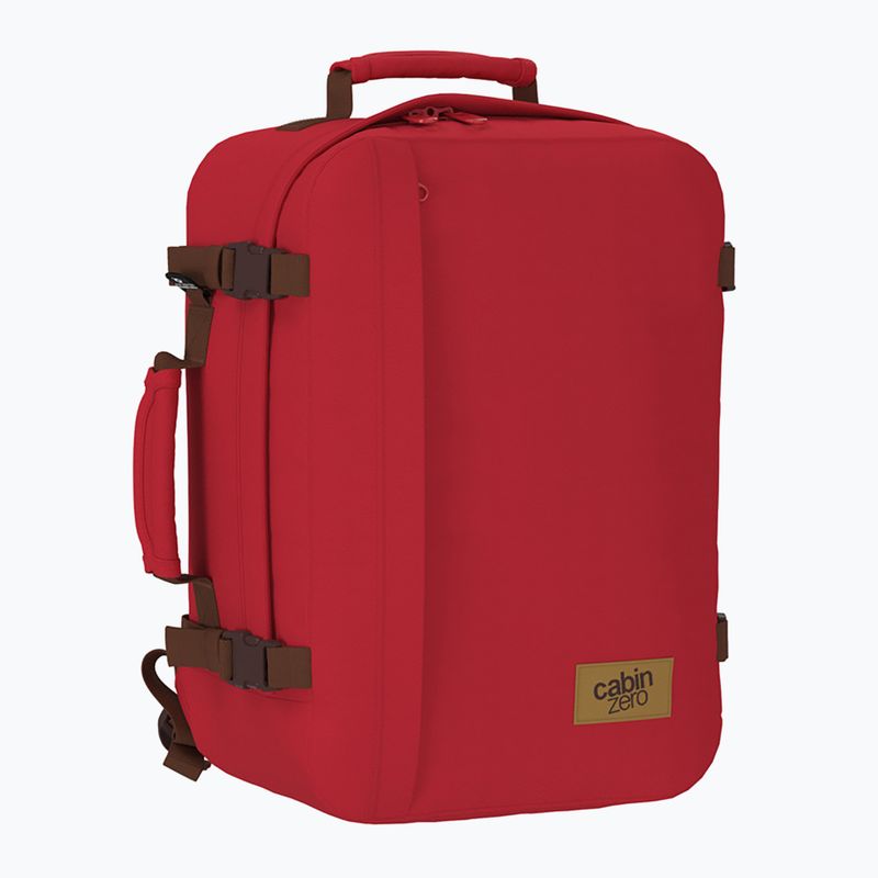 CabinZero Classic 36 l London red turistický batoh 2
