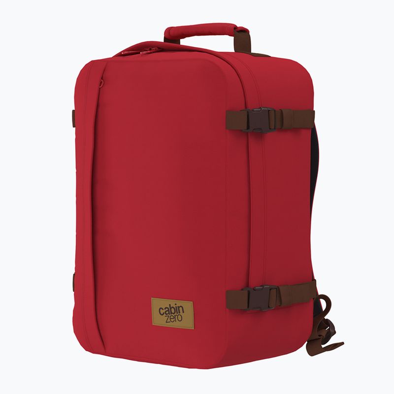 CabinZero Classic 36 l London red turistický batoh 4