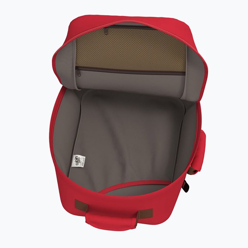 CabinZero Classic 36 l London red turistický batoh 8