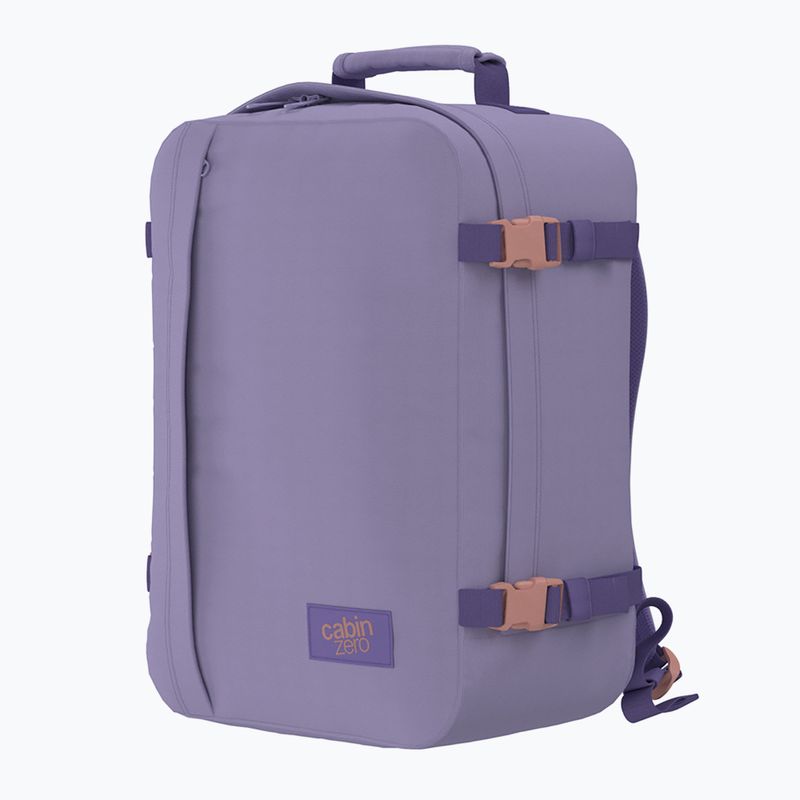 CabinZero Classic 36 l smokey violet turistický batoh 4