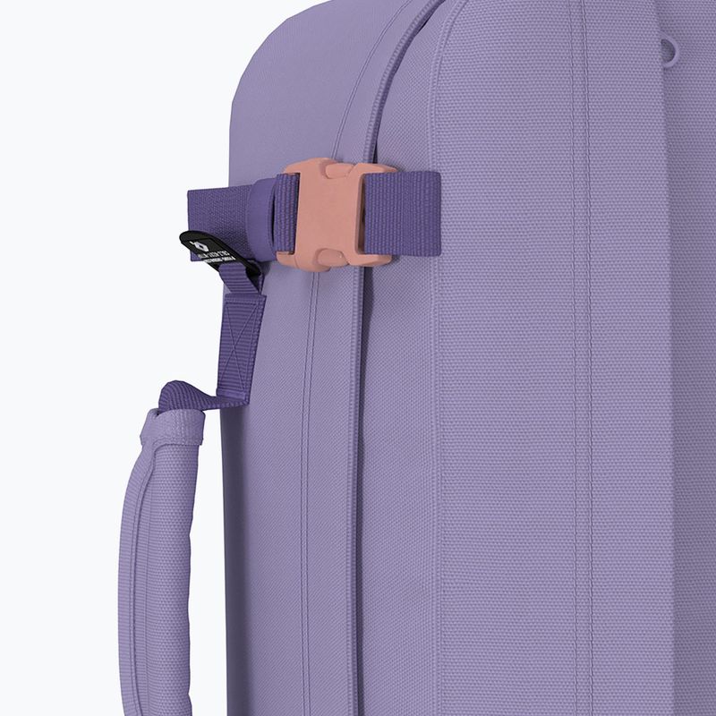 CabinZero Classic 36 l smokey violet turistický batoh 10