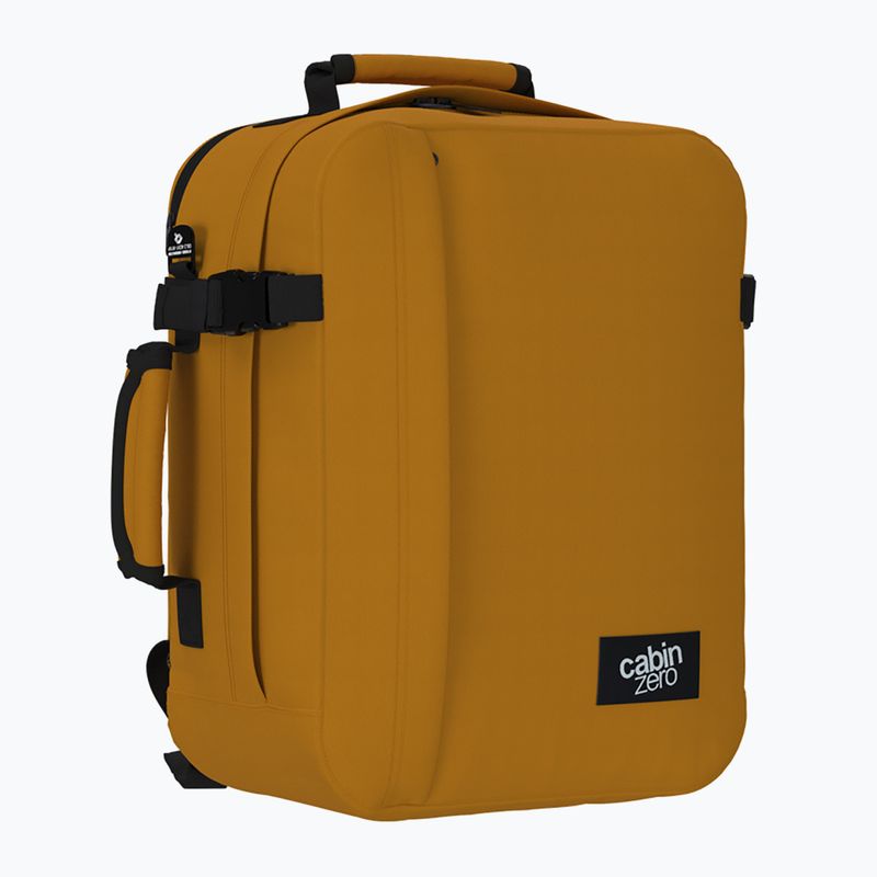 CabinZero Classic Tech 28 l orange chill turistický batoh 6