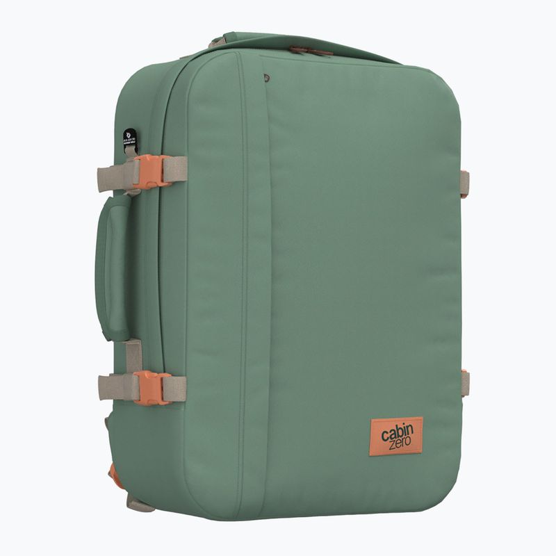 CabinZero Classic 44 l sage forest turistický batoh 2