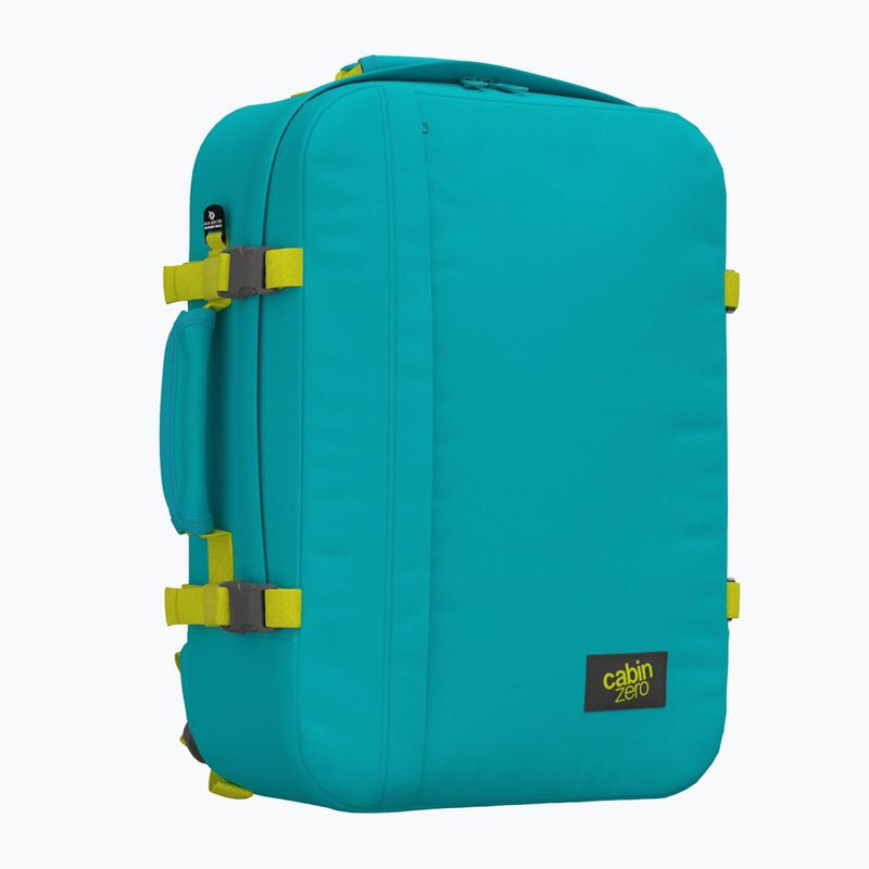 CabinZero Classic 44 l aqua lagoon turistický batoh 2