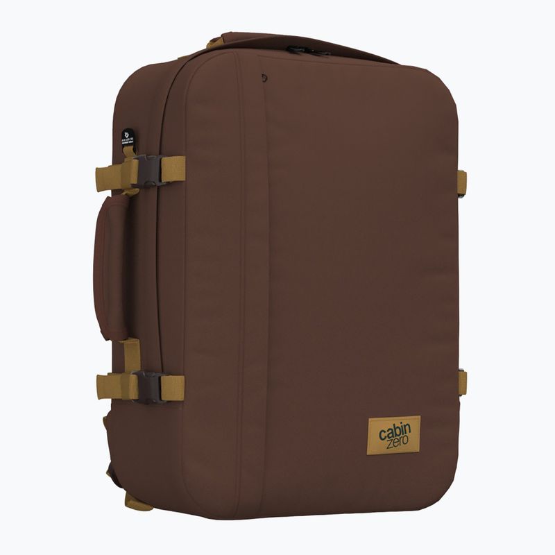 CabinZero Classic 44 l belgian chocolate turistický batoh 2