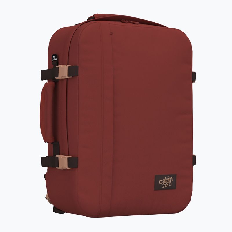 CabinZero Classic 44 l sangria red turistický batoh 2