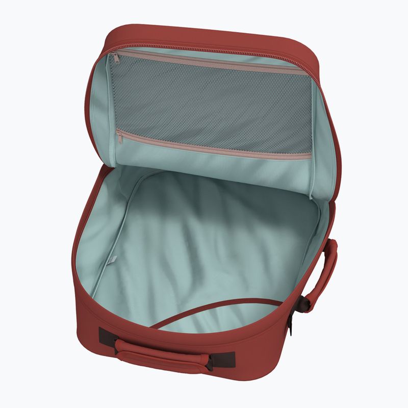 CabinZero Classic 44 l sangria red turistický batoh 7