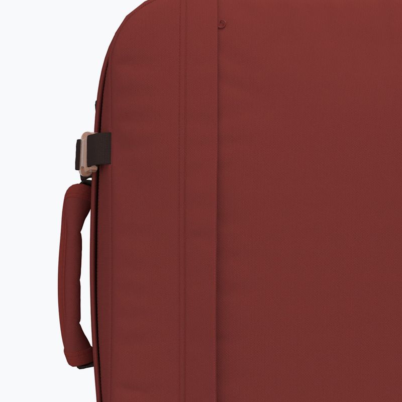 CabinZero Classic 44 l sangria red turistický batoh 9