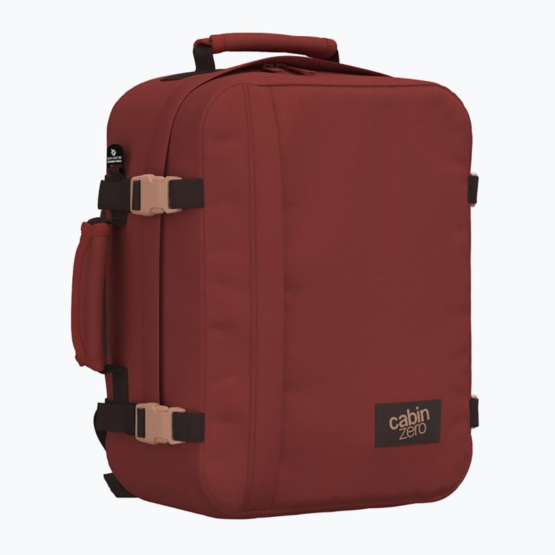 CabinZero Classic 28 l sangria red turistický batoh 2