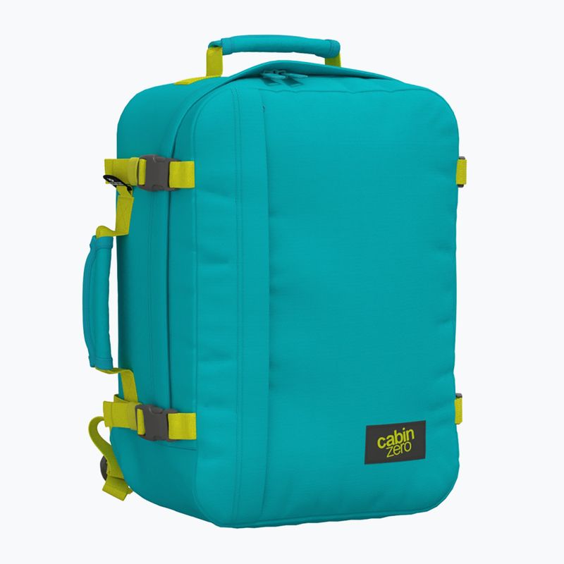 CabinZero Classic 36 l aqua lagoon turistický batoh 2