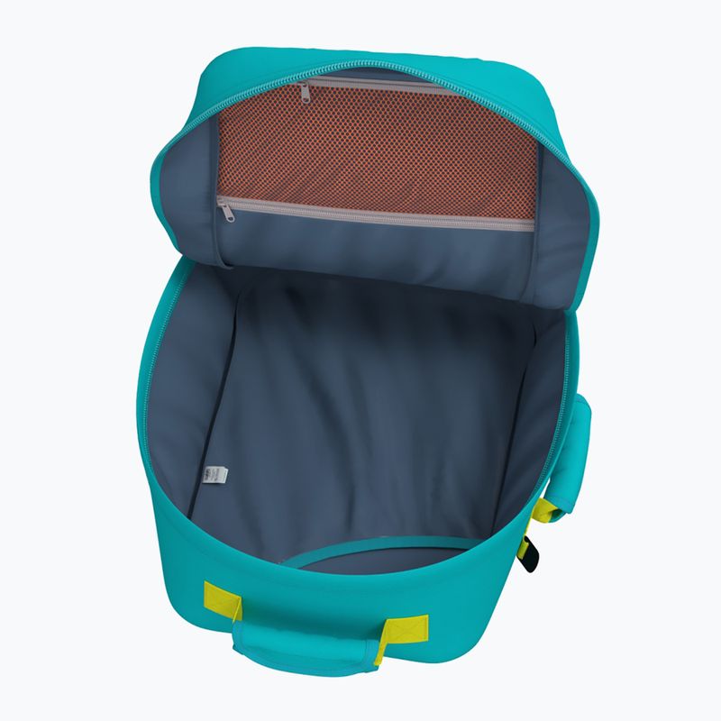 CabinZero Classic 36 l aqua lagoon turistický batoh 7