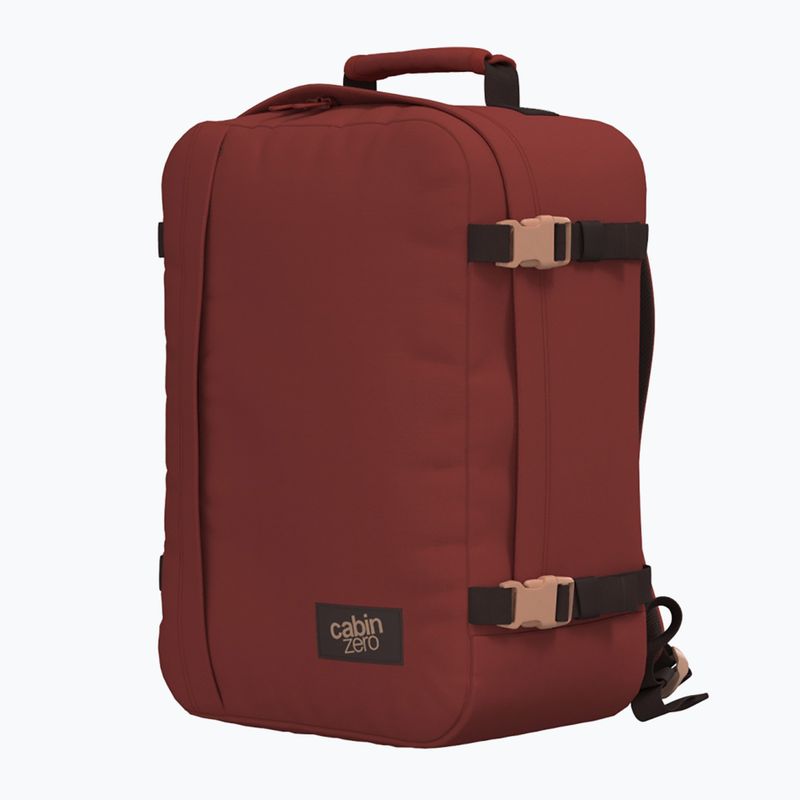 CabinZero Classic 36 l sangria red turistický batoh 4