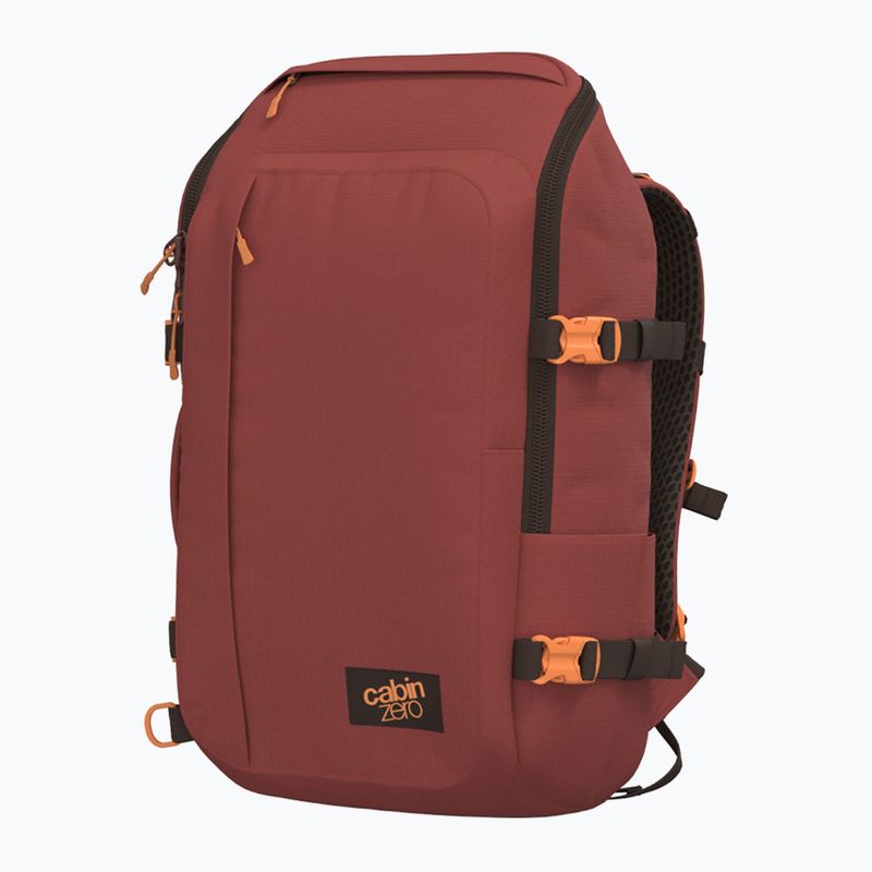 CabinZero Adventure 32 l sangria red turistický batoh 4