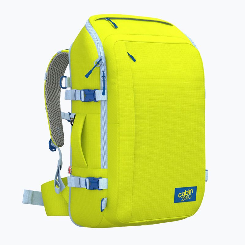 CabinZero Adventure 42 l mojito lime turistický batoh 2