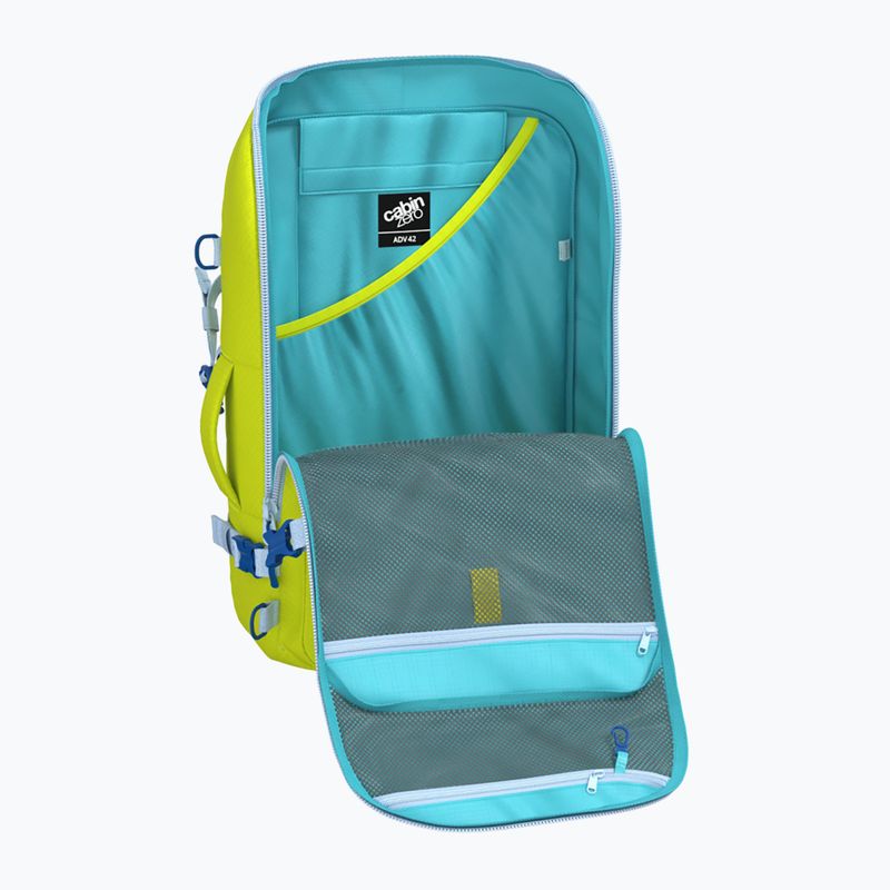 Cestovný batoh CabinZero Adventure 42 l mojito lime 8