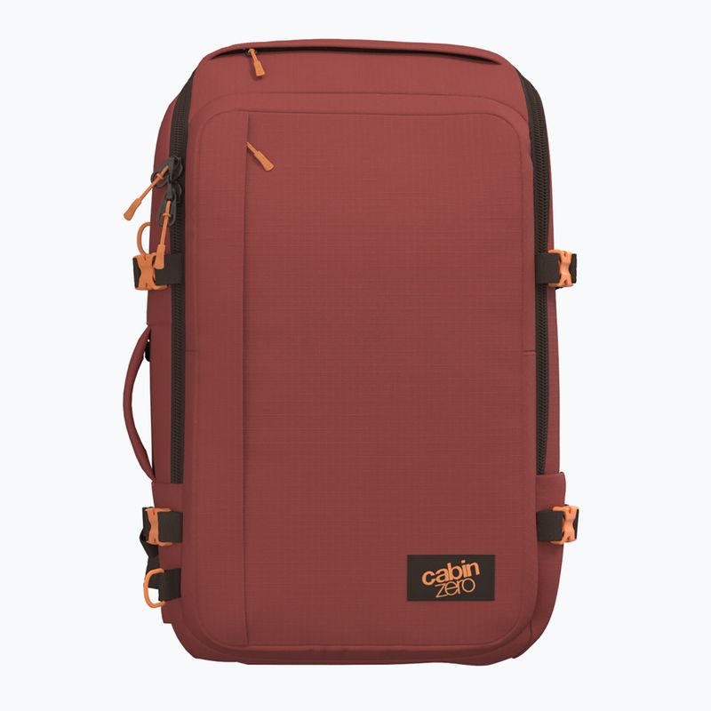 CabinZero Adventure 42 l sangria red turistický batoh