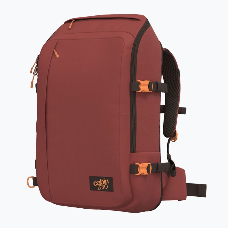 CabinZero Adventure 42 l sangria red turistický batoh 4