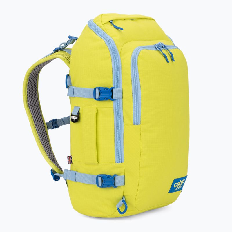 Cestovný batoh CabinZero Adventure Pro 32 l mojito lime 2
