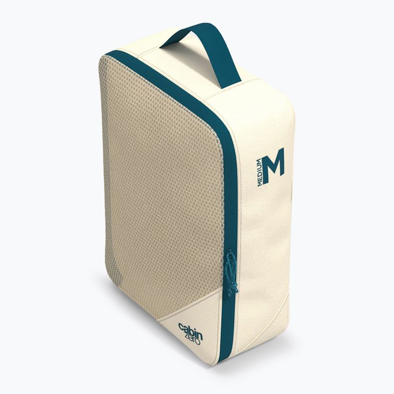 CabinZero Packing Cube Classic M oyster white cestovný organizér 6